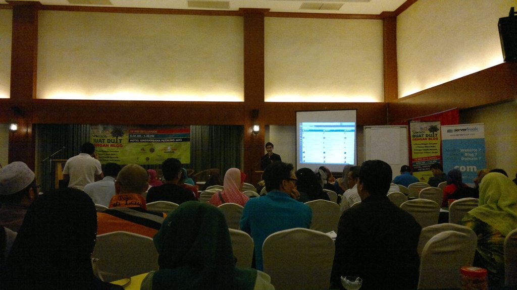Seminar Buat Duit dengan Blog 2013