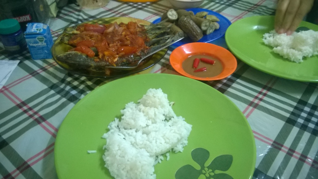 WP 20170911 004 nasi ikan goreng sambal ulam terung rebus budu